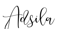 Adsila Font Image