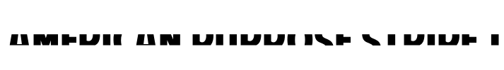 American Purpose STRIPE 1 Font Image