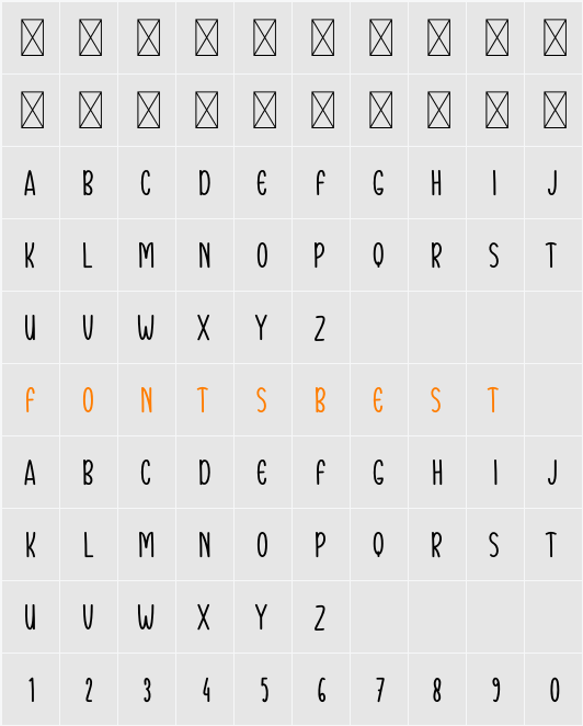 Come Back Character Map