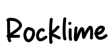 Rocklime Font Image