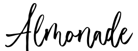 Almonade Font Image