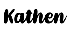 Kathen Font Image