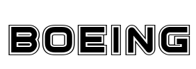 Boeing Font Image