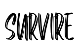 Survire Font Image