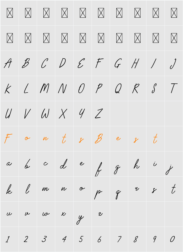 Alexandra Magnolia Character Map