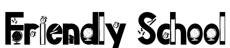 Friendly School Font Image