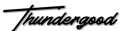 Thundergood Font Image