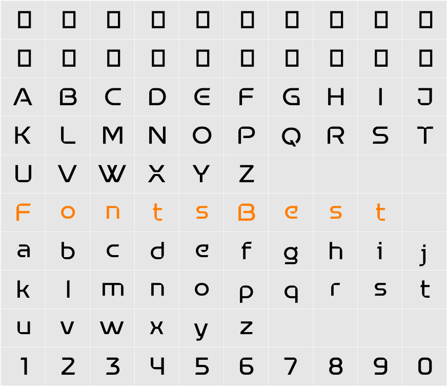 Nabulist Character Map