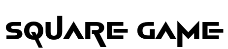 Square Game Font Image