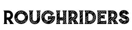 Roughriders Font Image
