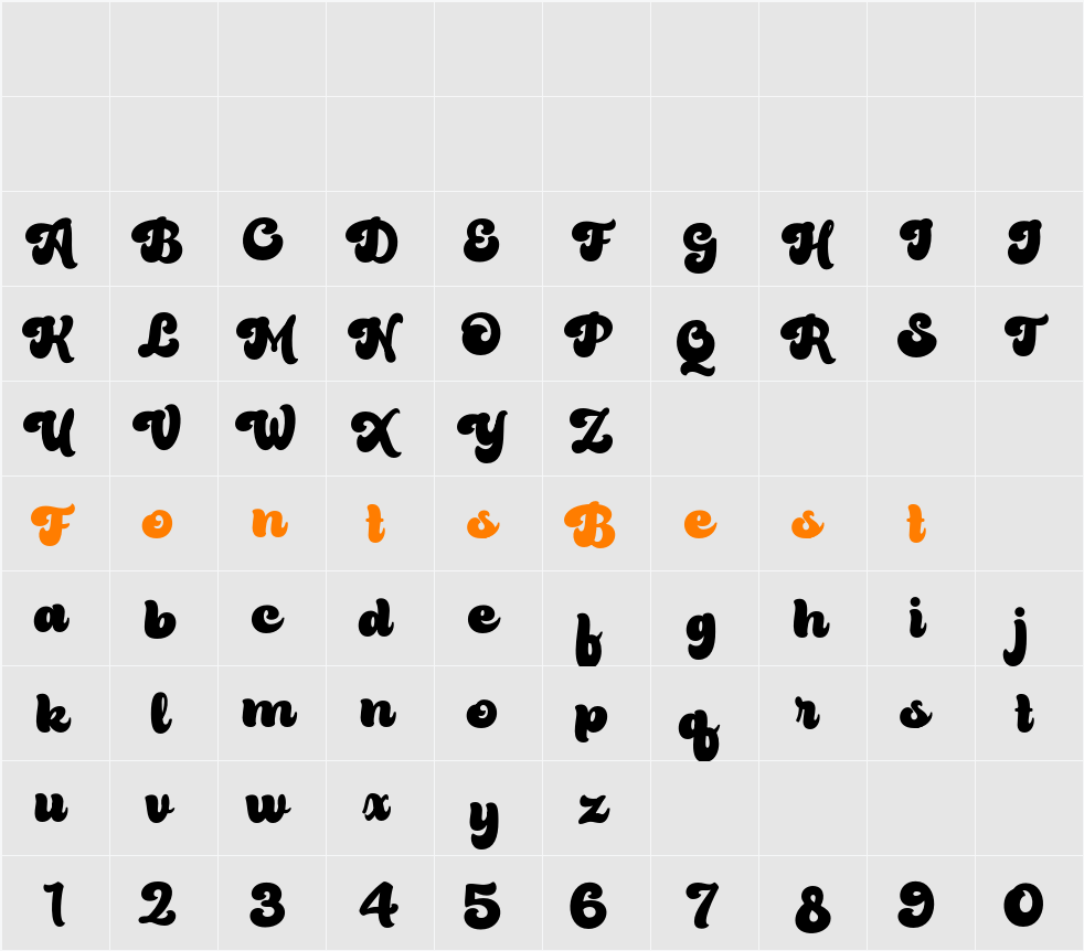 Hayles Character Map