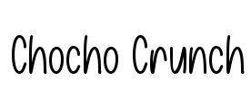 Chocho Crunch Font Image
