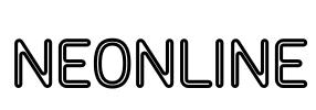 Neonline Font Image