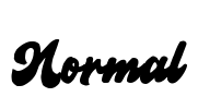 Normal Font Image