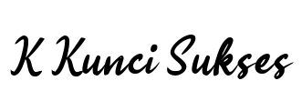 K Kunci Sukses Font Image