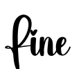 Fine Font Image