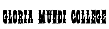 Gloria Mundi College Font Image