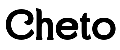 Cheto Font Image