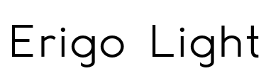 Erigo Light Font Image
