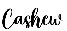 Cashew Font Image
