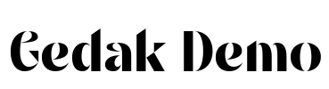 Gedak Demo