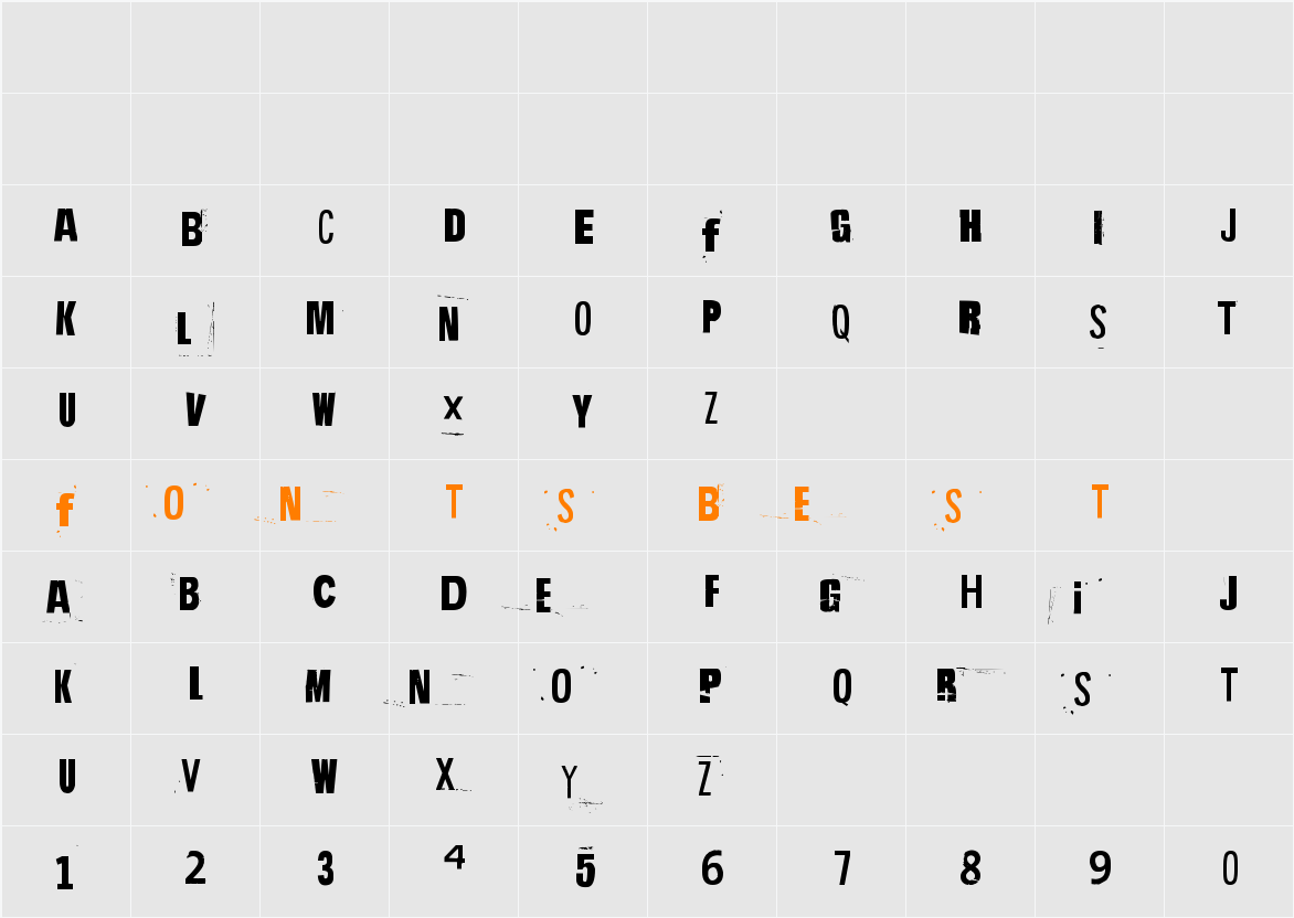 Hit me, punk! 05 Character Map