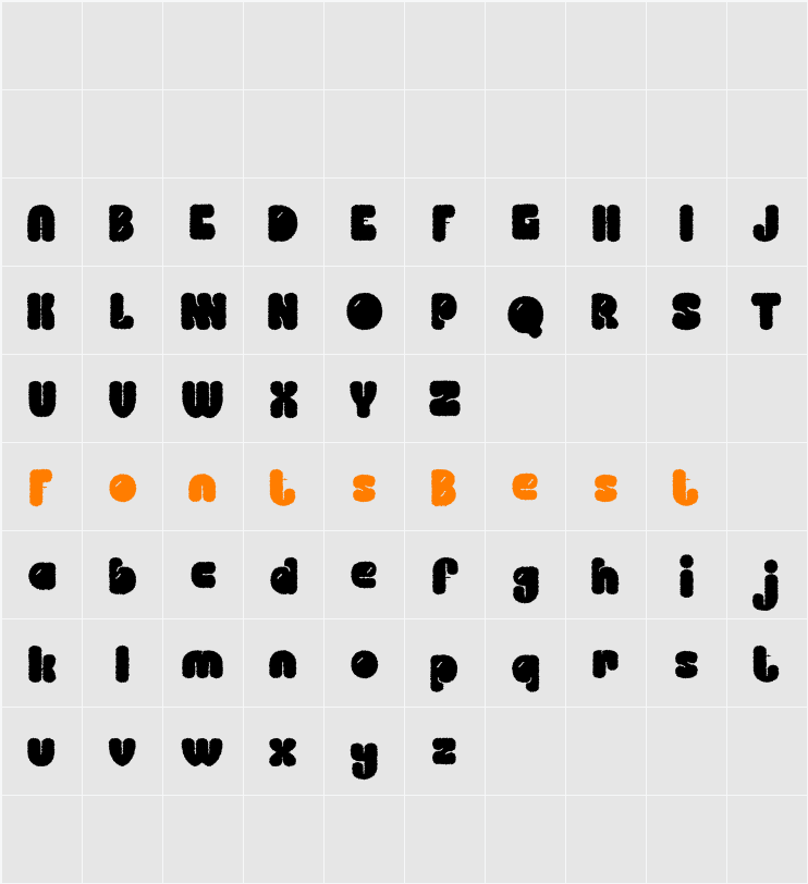 Benicio Rough Demo Character Map