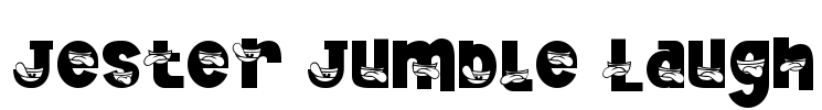 Jester Jumble Laugh Font Image