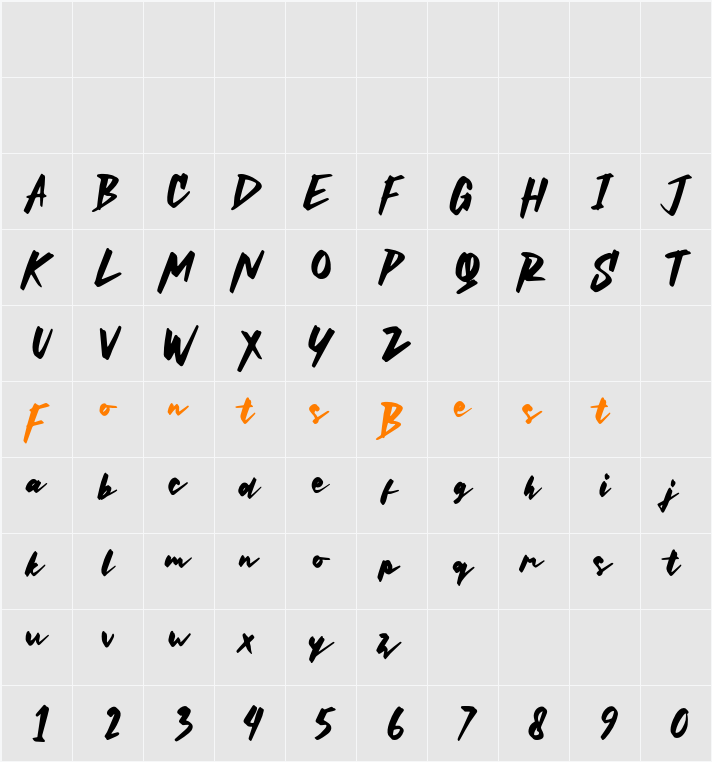 Wicked Sick Character Map