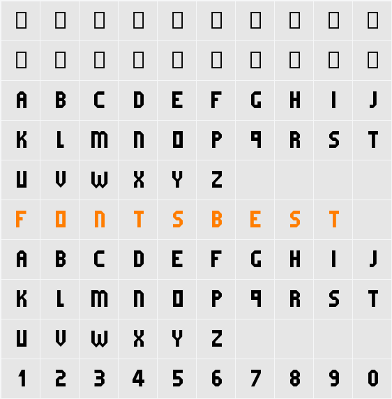 Milling Character Map