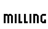Milling Font Image
