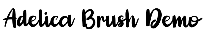 Adelica Brush Demo