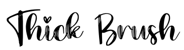 Thick Brush