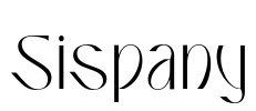 Sispany Font Image