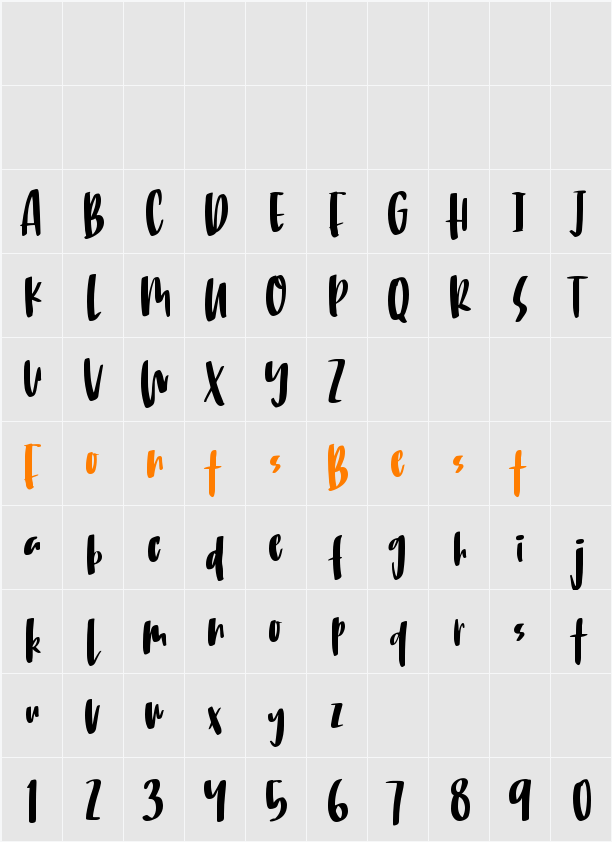 Bouncy Mate Character Map