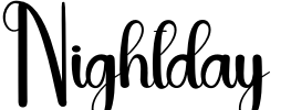 Nightday Font Image