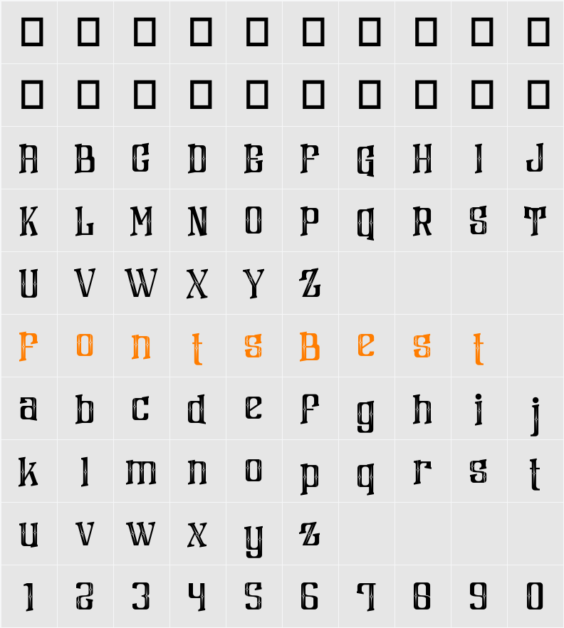 Gurast ll Character Map