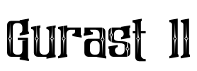 Gurast ll Font Image