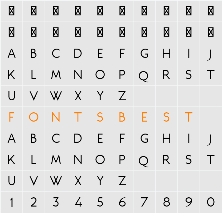 Juliett Character Map