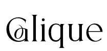 Glique Font Image
