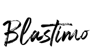 Blastimo  Font Image