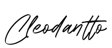 Cleodantto Font Image