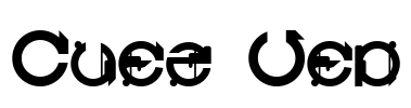 Cuez_Ver6 Font Image