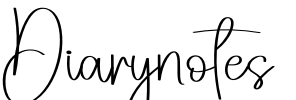 Diarynotes Font Image