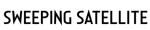 Sweeping Satellite Font Image