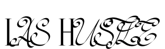 Las Hustle Font Image