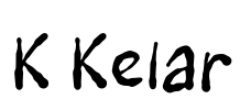 K Kelar Font Image