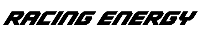 Racing Energy Font Image