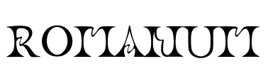 ROMANUM Font Image