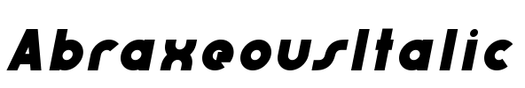 AbraxeousItalic